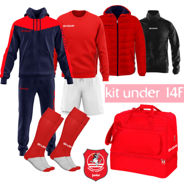 Kit Rugby Perugia Junior (U14F)